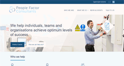 Desktop Screenshot of peoplefactor.co.uk